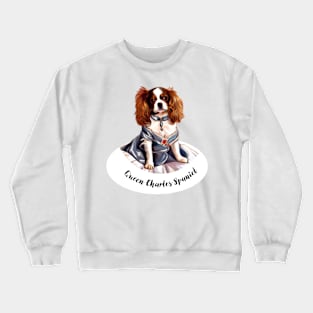 Queen Charles Spaniel Crewneck Sweatshirt